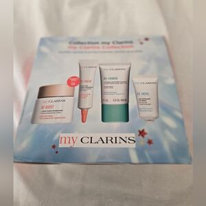 Clarins My Clarins Skincare Collection - White, Red, and Blue